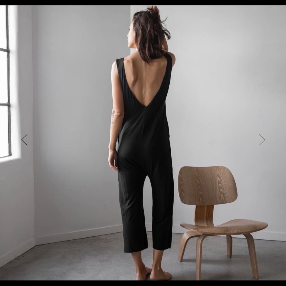 Black Lunya Pima Romper